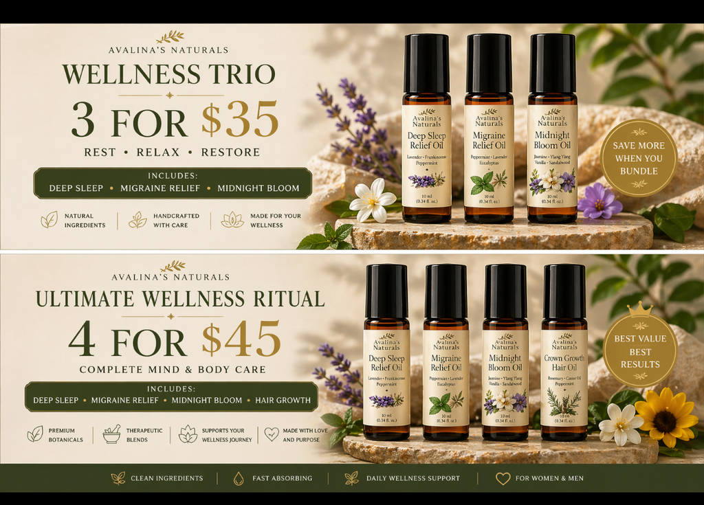 Ultimate Wellness Ritual - Relax,  Sleep & Hair Growth (Save $15)