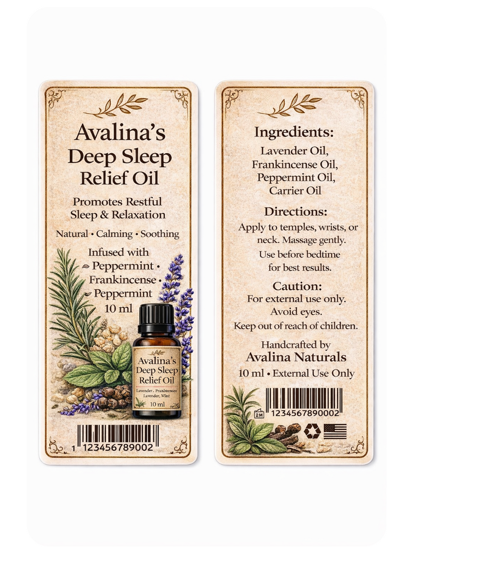 Deep Sleep Relaxation Oil 🌙 | Fall Asleep Faster & Wake Up Refreshed