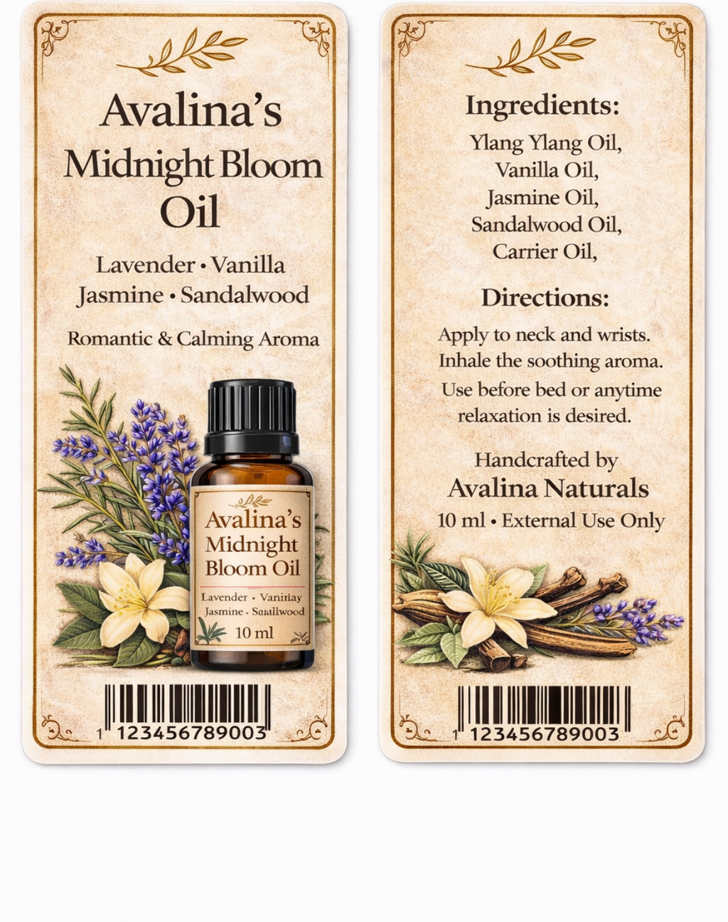 Midnight Bloom Sensual Oil- Relaxation & Intimacy Enhancer